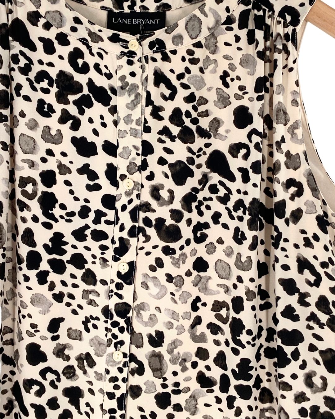 Vestido midi amplio print