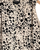 Vestido midi amplio print