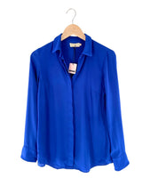 Camisa traslucida manga larga