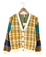 Saco abotonado franjas