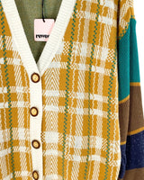 Saco abotonado franjas