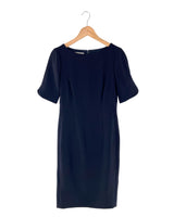 Vestido midi suit manga corta