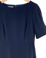 Vestido midi suit manga corta