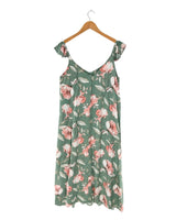 Maxi vestido de tiras vuelos