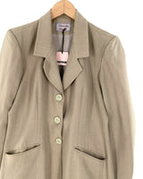 Blazer abotonado long size
