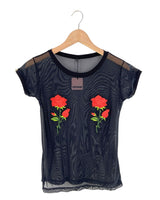 Blusa traslucida diseño