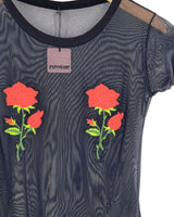 Blusa traslucida diseño