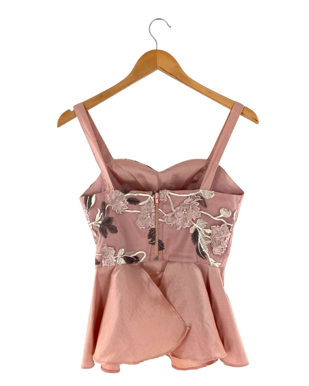 Set de blusa y falda satinado