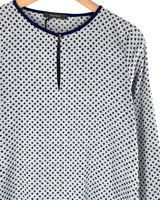 Blusa manga larga satinada