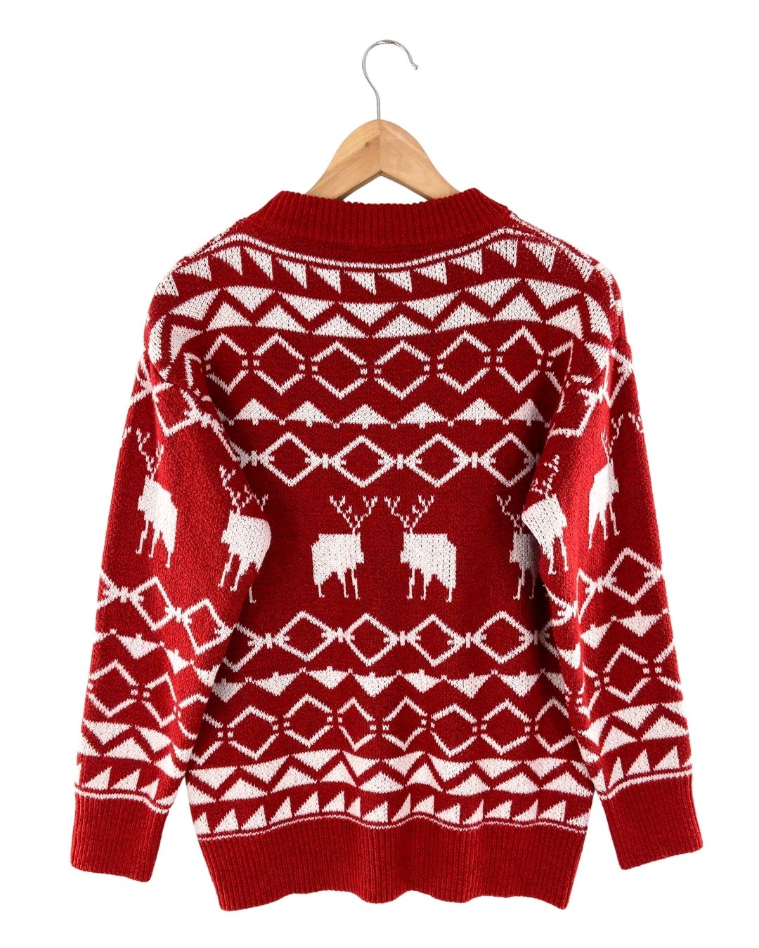 Saco tejido con diseño