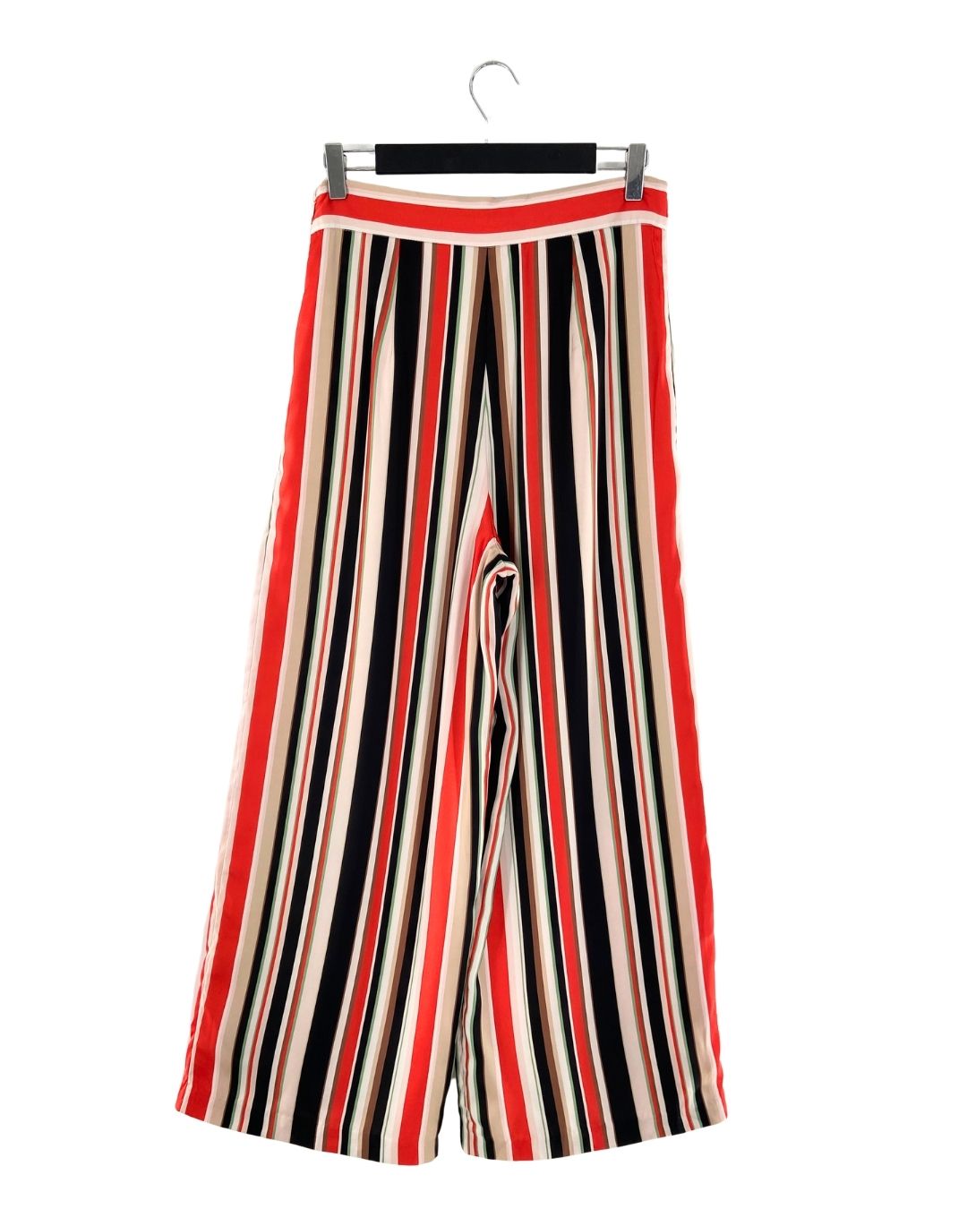 Pantalon palazzo satinado