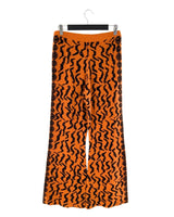 Pantalon tejido flare