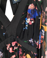 Blusa manga translucidas print