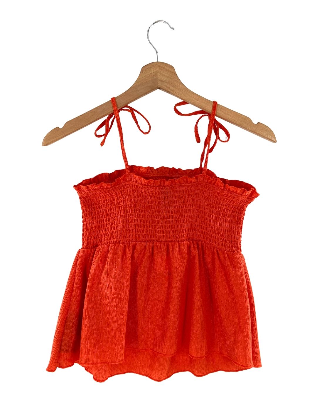 Blusa de tiras delgadas