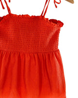 Blusa de tiras delgadas
