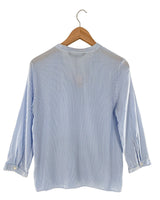 Camisa cuello mao a rayas