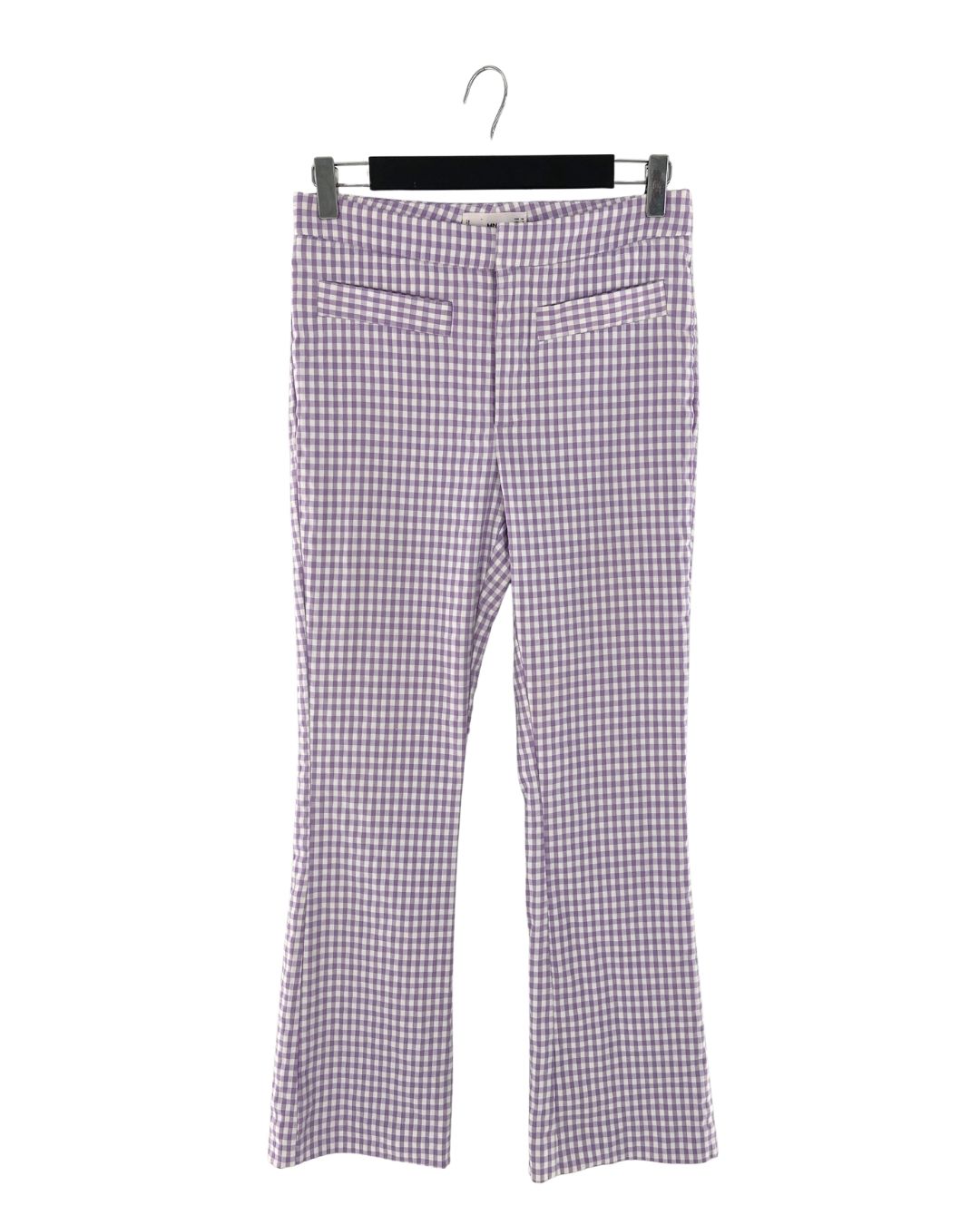 Pantalon stretch a cuadros