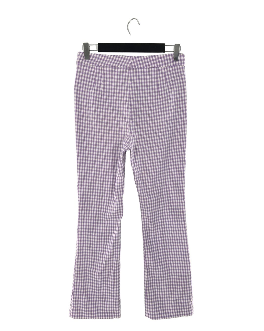 Pantalon stretch a cuadros