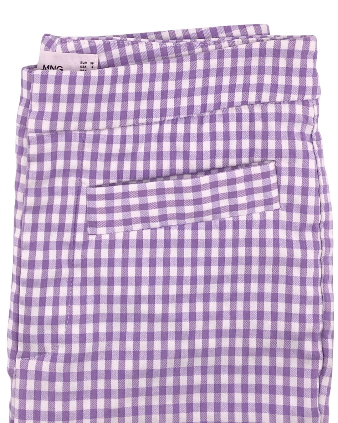 Pantalon stretch a cuadros