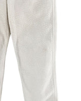 Pantalon en pana corte recto