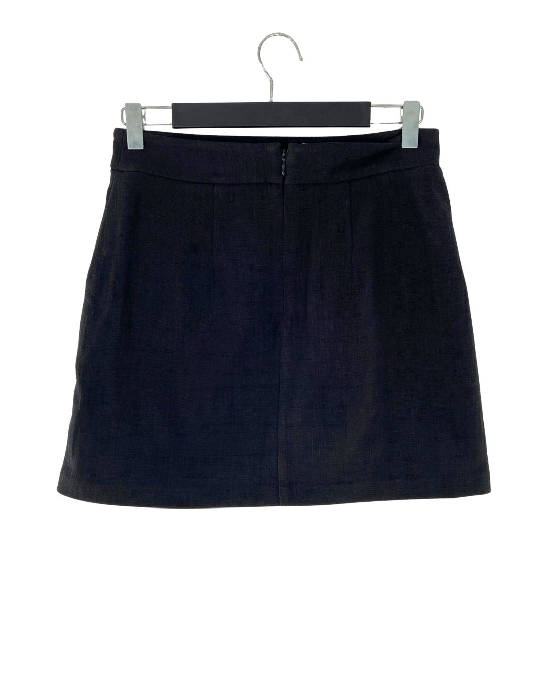 Falda mini con textura