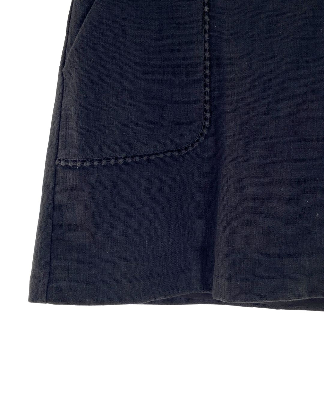 Falda mini con textura