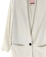 Blazer midi un boton