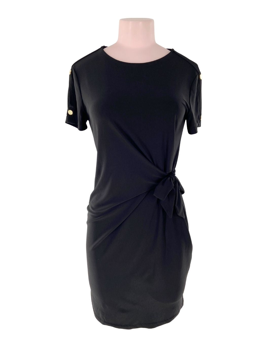 Vestido midi anudado