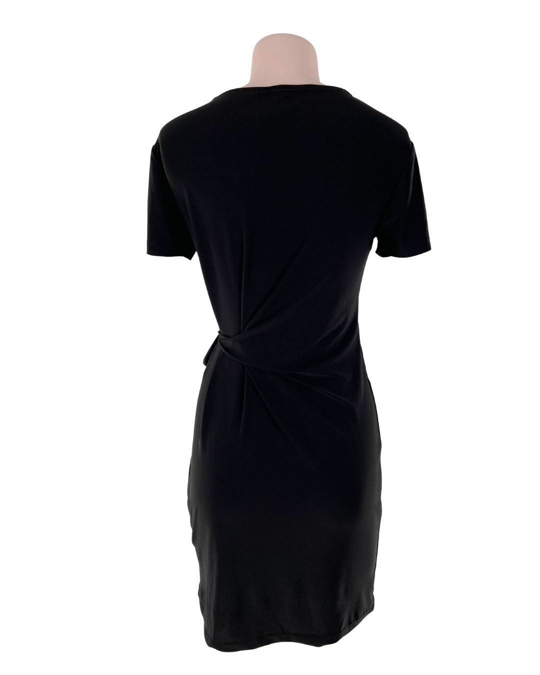 Vestido midi anudado