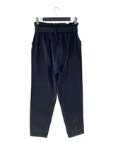 Pantalon paper bag encauchado