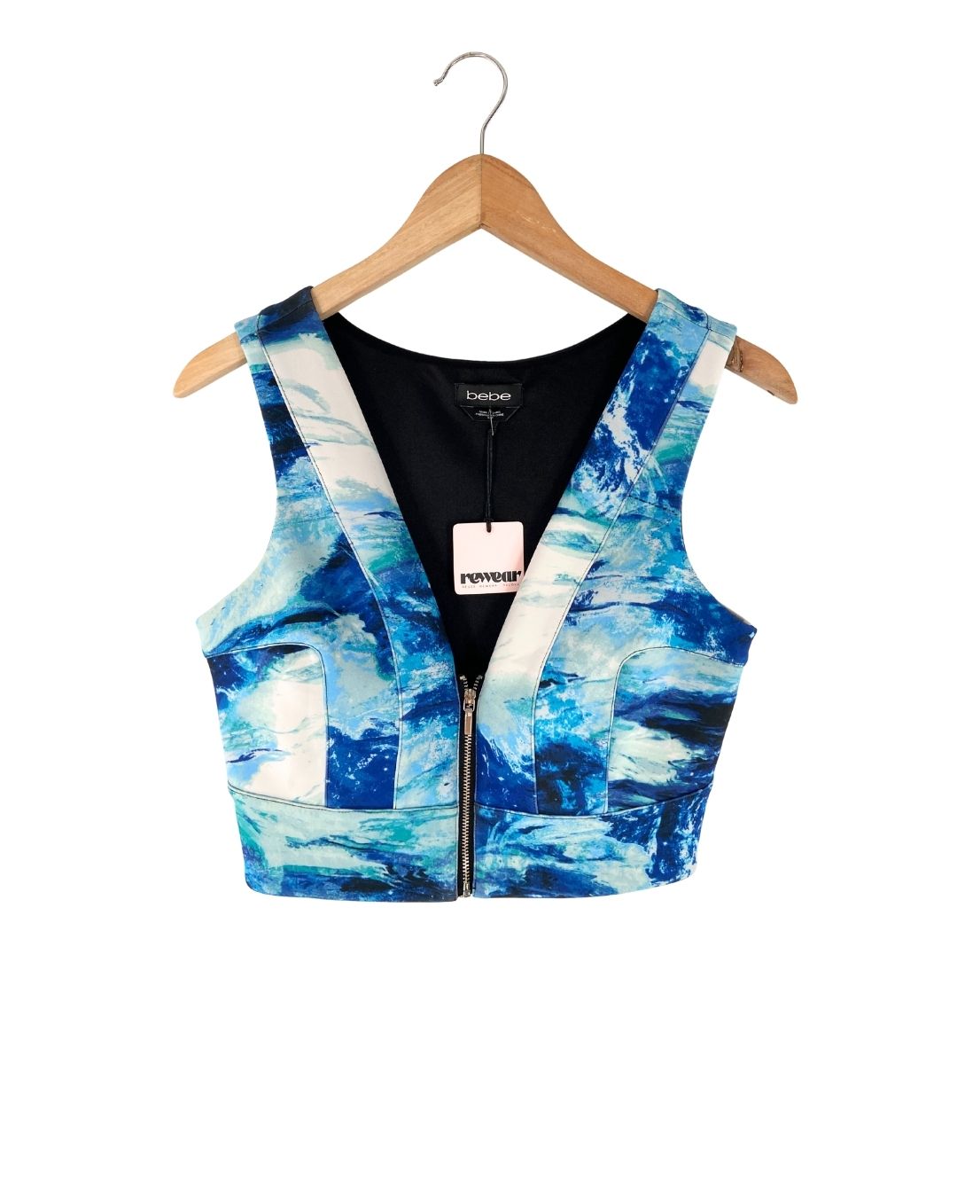 Top licrado con print