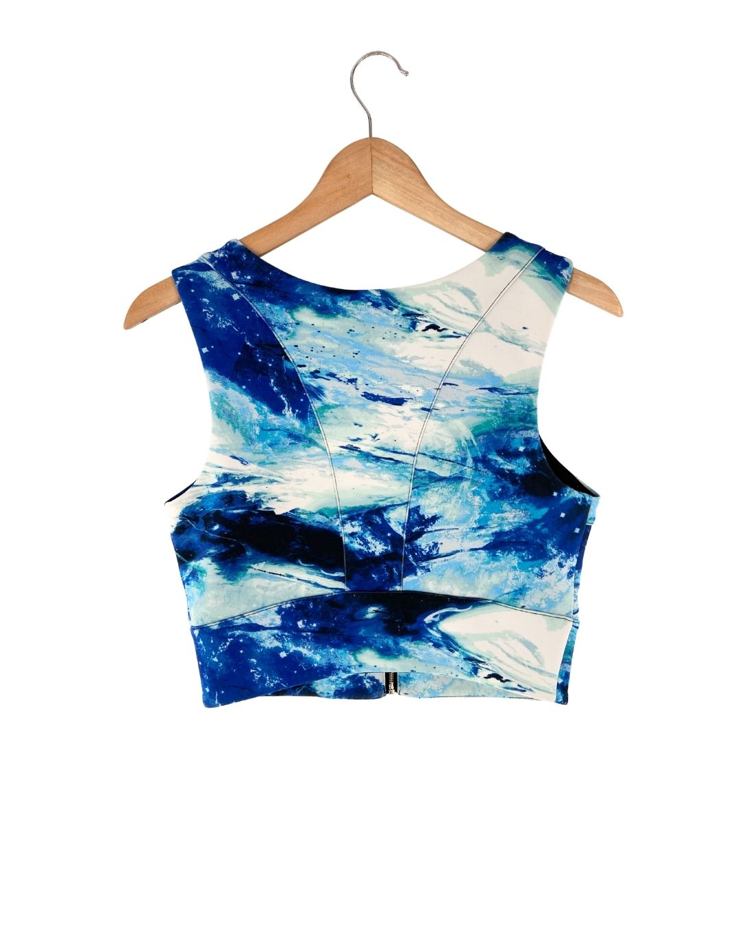 Top licrado con print