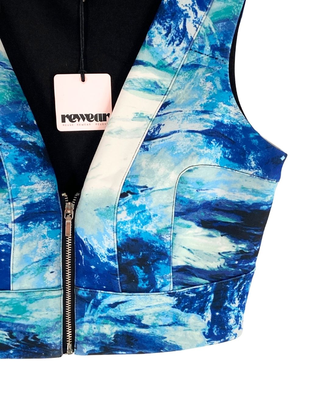 Top licrado con print