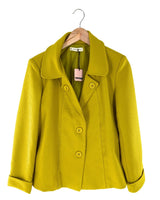 Blazer abotonado con textura