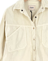 Chaqueta en denim abotonada