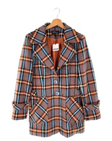 Chaqueta long size tejida