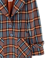 Chaqueta long size tejida