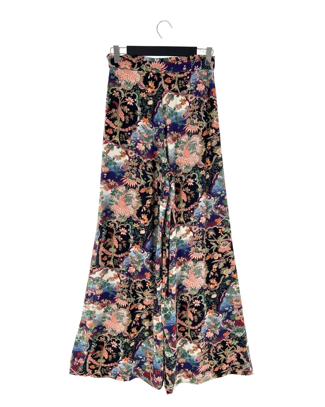 Soft pant flare print flores
