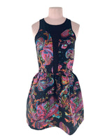 Vestido mini con bordados