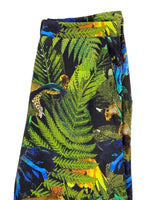 Pantalon palazzo print hojas