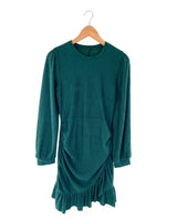 Vestido midi manga larga