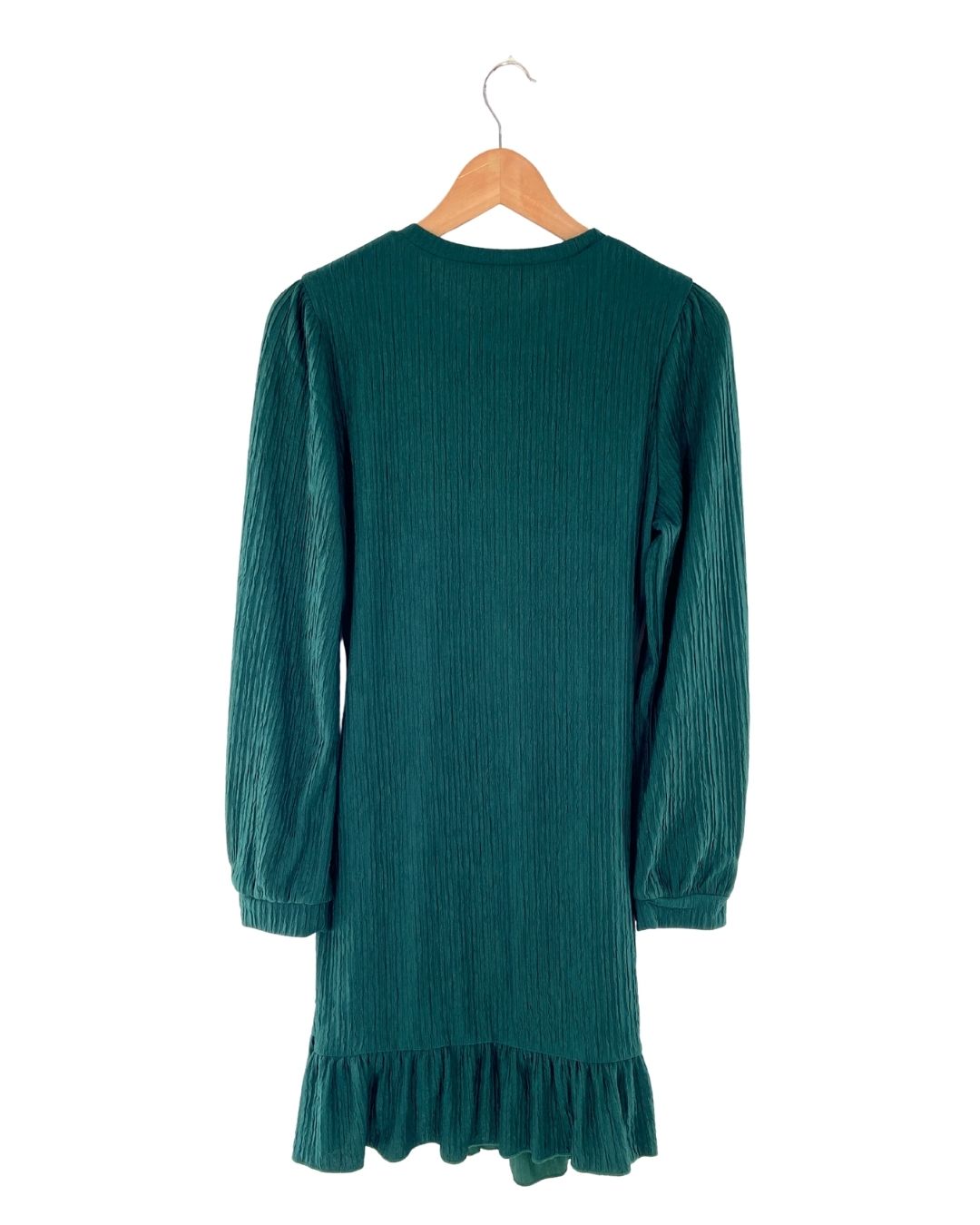 Vestido midi manga larga
