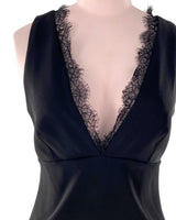 Vestido mini escote en V