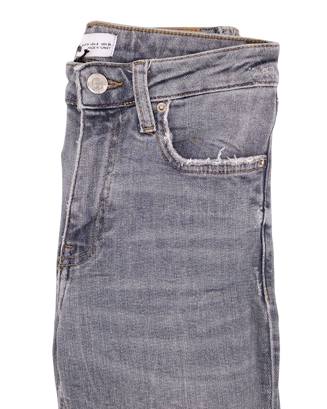 Skinny jeans stretch destroyed