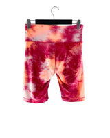 Biker print tie dye