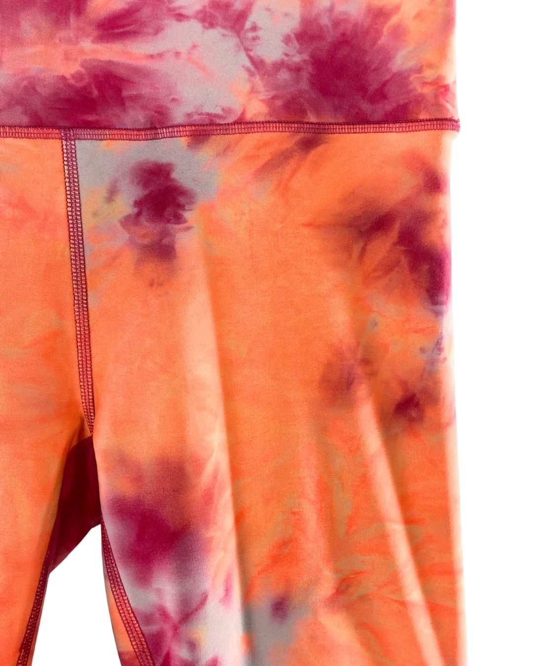 Biker print tie dye