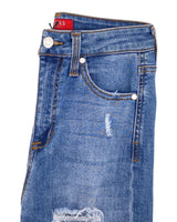 Skinny jean destroyed