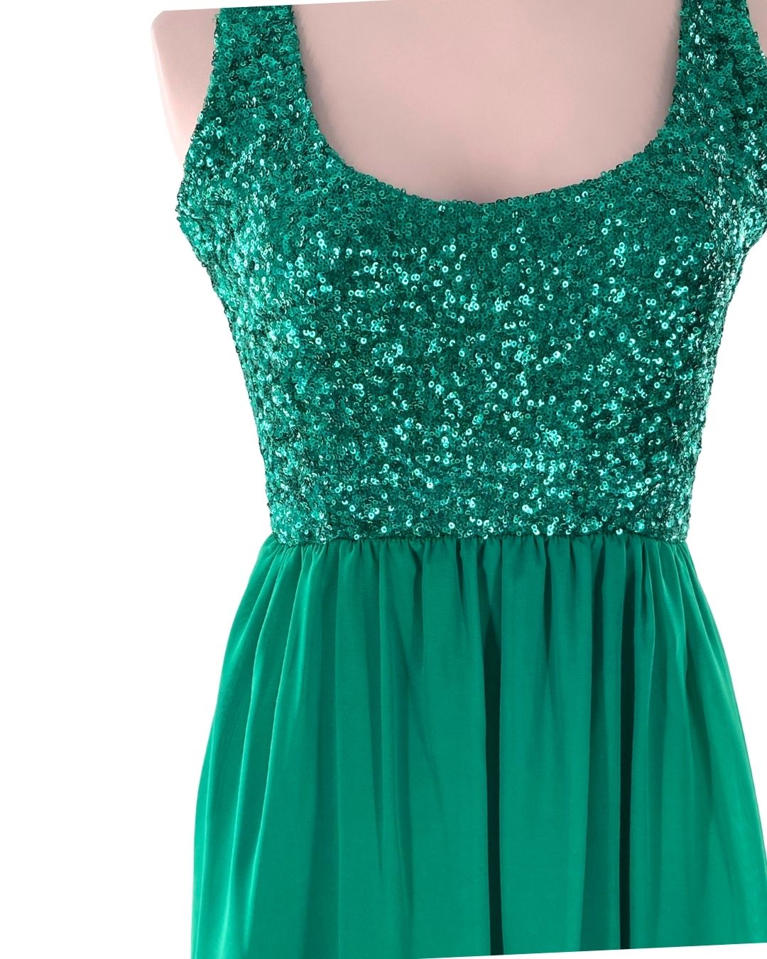 Maxi vestido traslúcido