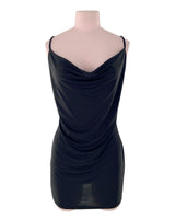 Vestido mini traslúcido