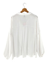 Blusa satinada high and low